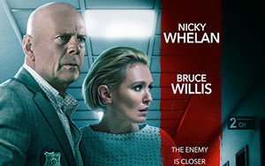 Bruce Willis and Nicky Whelan in Matt Eskandari`s film `Trauma Center`